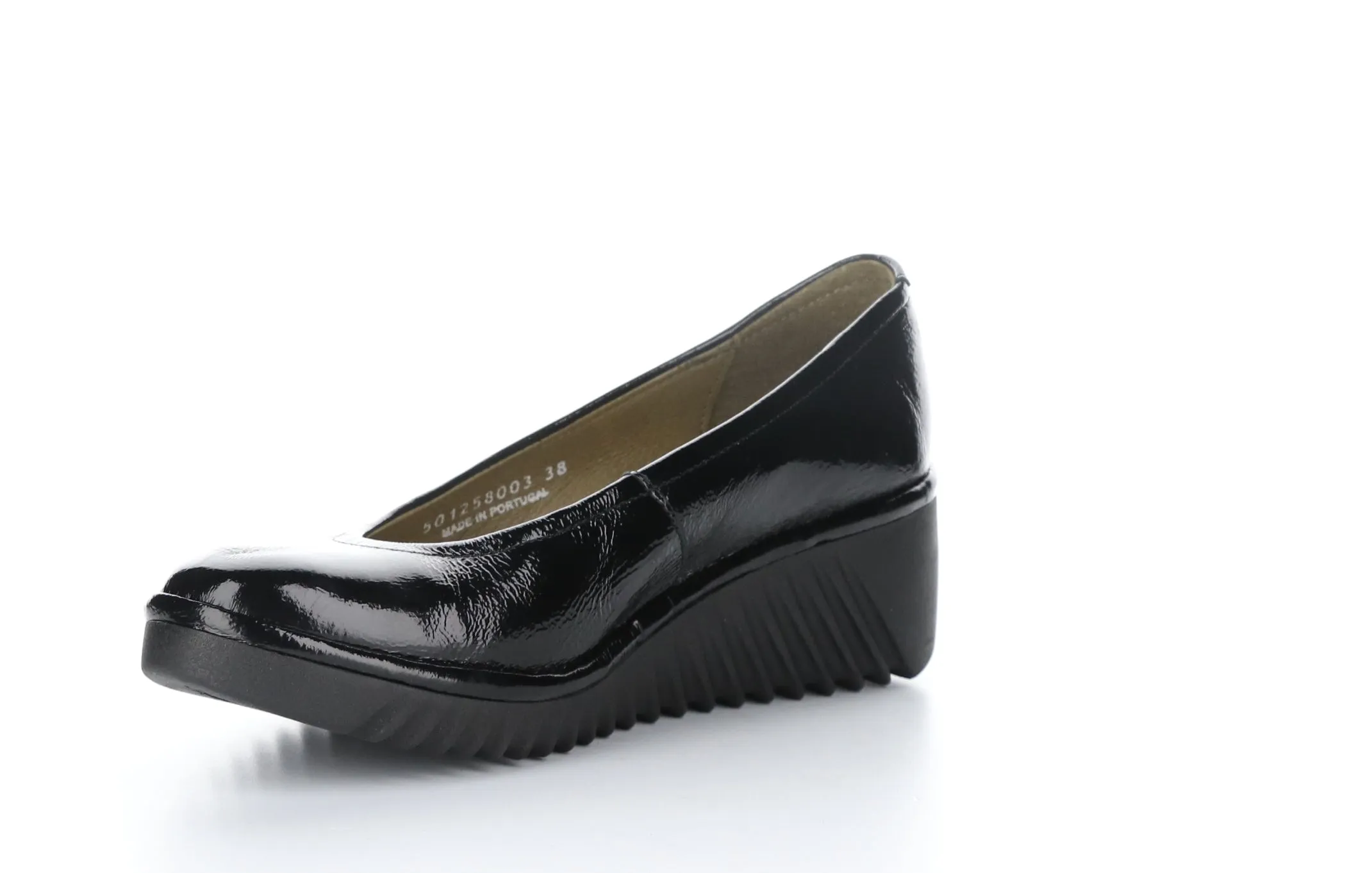 LENY258FLY Luxor Black Slip-on Shoes