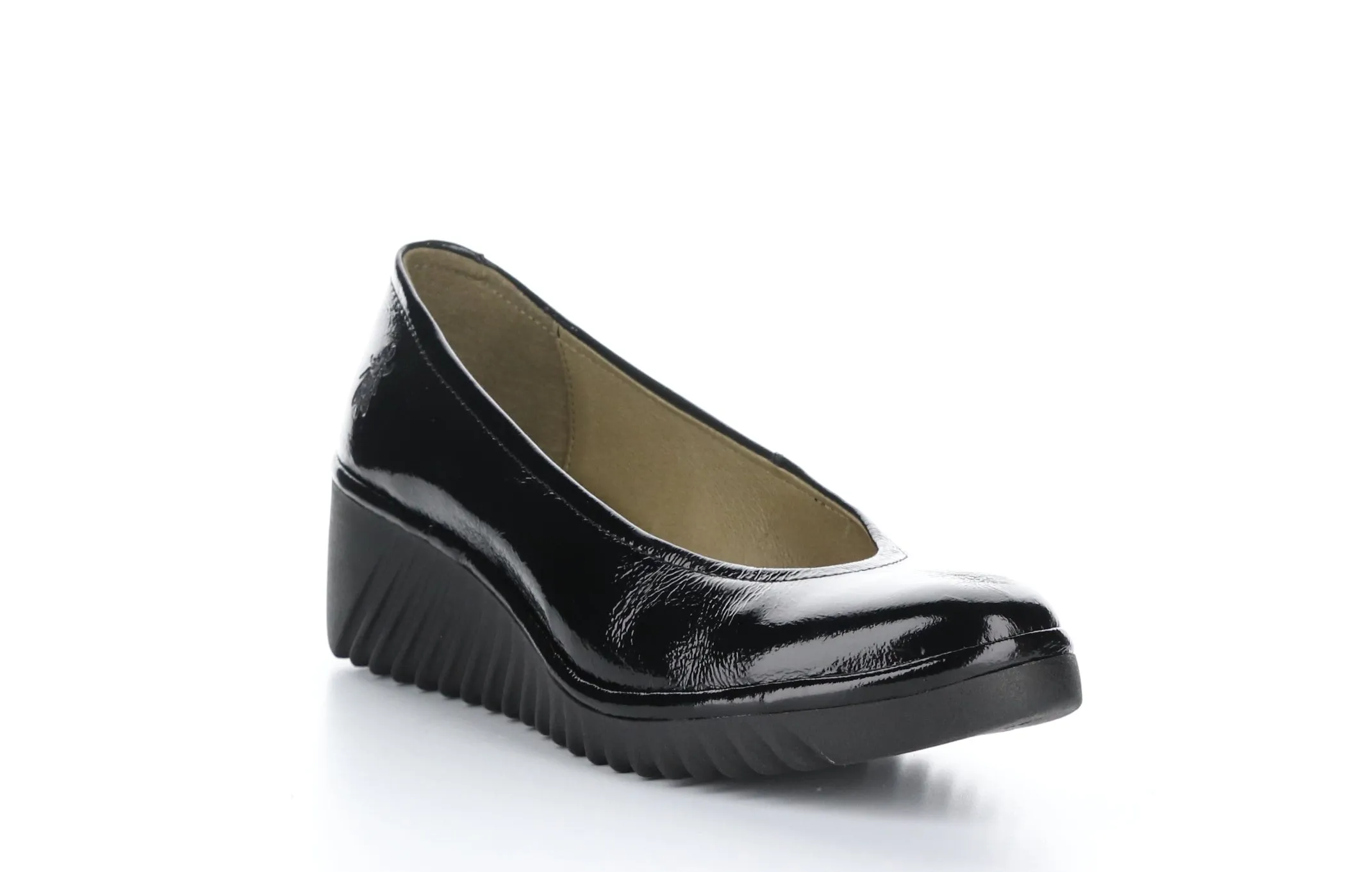 LENY258FLY Luxor Black Slip-on Shoes