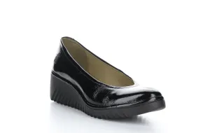 LENY258FLY Luxor Black Slip-on Shoes
