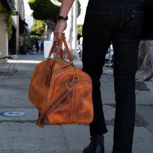 Londo Yucca Top Grain Leather Duffel Bags