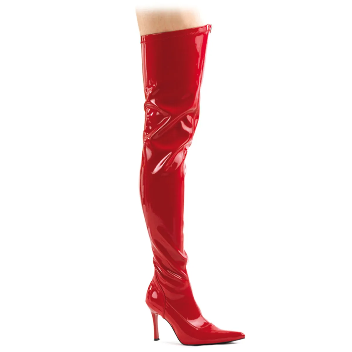 LUST-3000 Funtasma Red Fancy Dress Women's Boots (Fantasy Footwear)