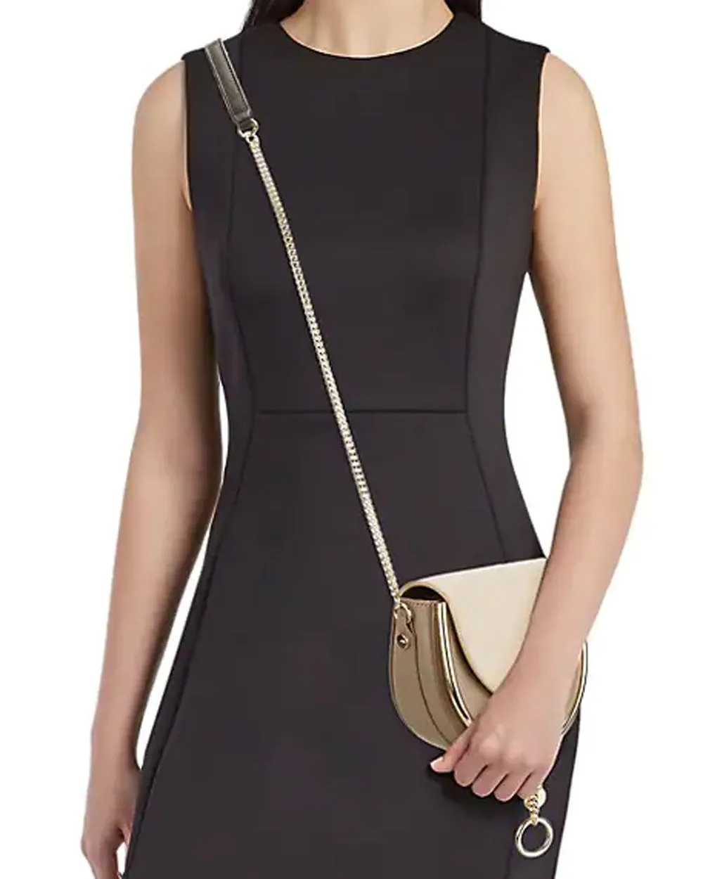 Mara Evening Crossbody Bag in Motty Grey