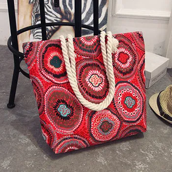 Mara's Dream 2018 Casual Women Floral Tote  Bag
