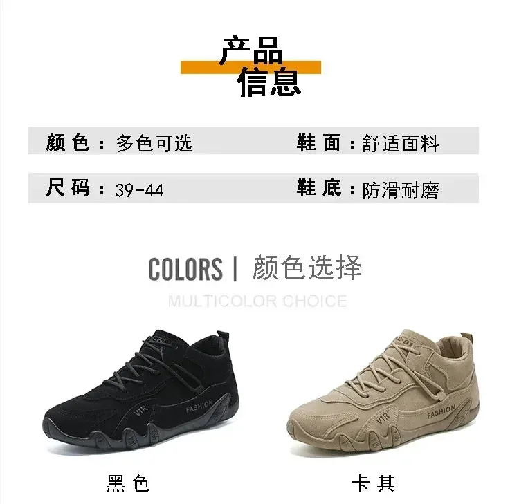 Men Shoes Casual Formal Office Shoes Breathable Non Slip Work Shoes Male Fashion Sneakers Outdoor Walking Flats Skate Sneakers