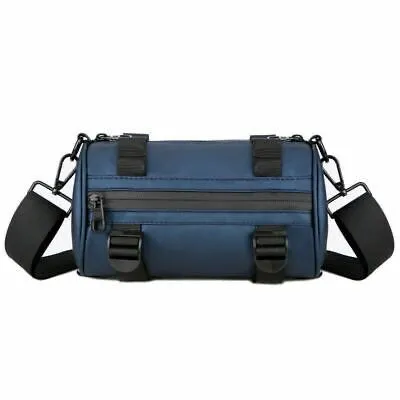 Men's Crossbody Travel Mini Bag | Cylinder Trunkey Bag
