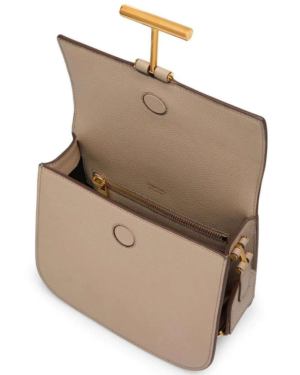 Mini Tara Crossbody Bag in Silk Taupe