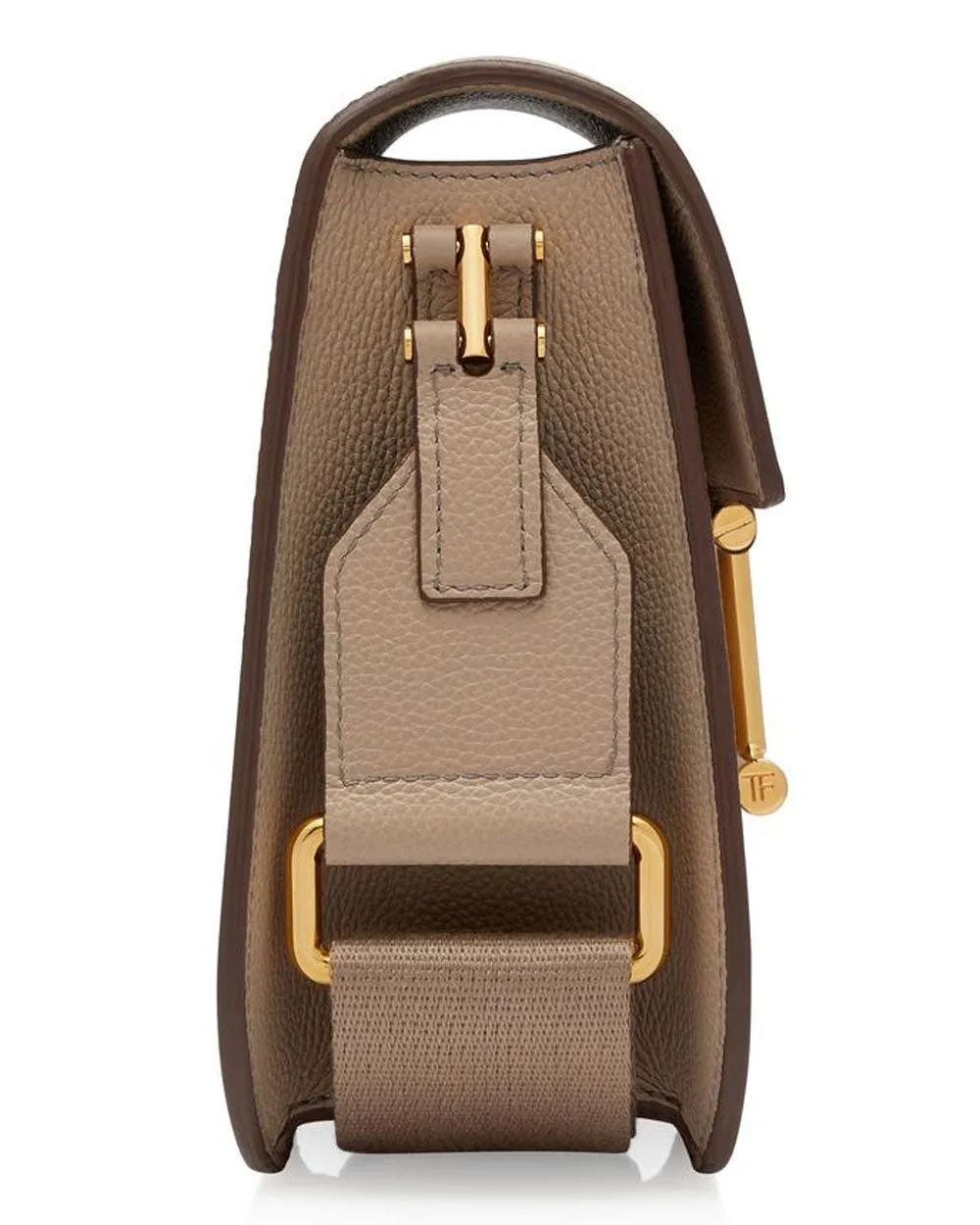 Mini Tara Crossbody Bag in Silk Taupe