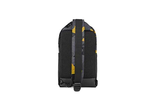 Moleskine ID Sling Backpack, Camo Black Yellow