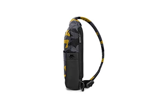 Moleskine ID Sling Backpack, Camo Black Yellow