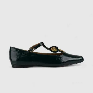 Morbido Comfort Leather Pump Green HY6-21