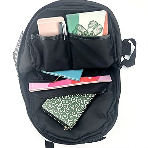 Multi leisure backpack,Colorful Paint Splatter, travel sports School bag for adult youth College Students