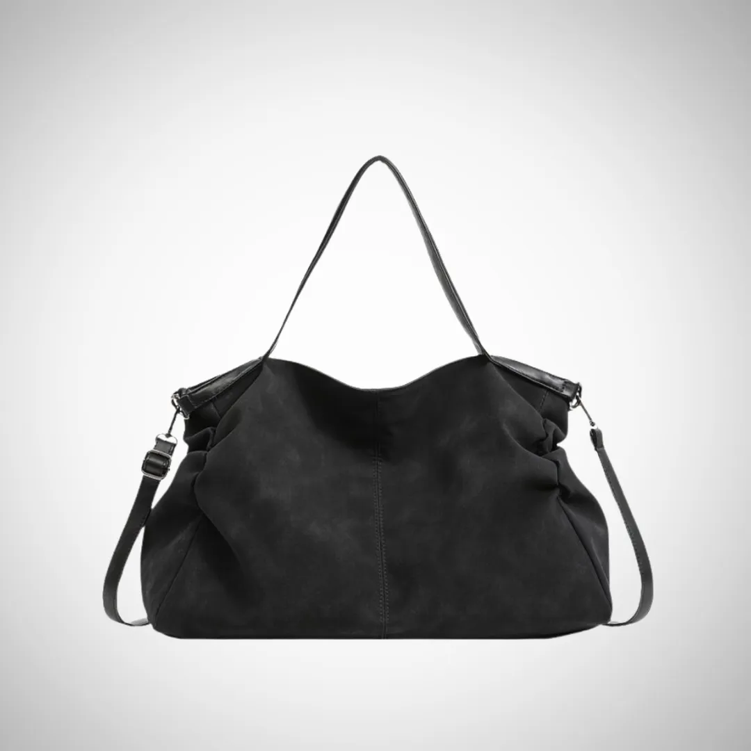Nerissa Suede Shoulder Bag