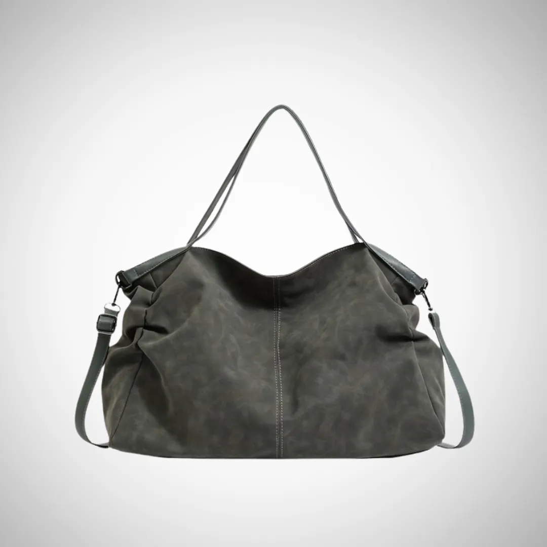 Nerissa Suede Shoulder Bag