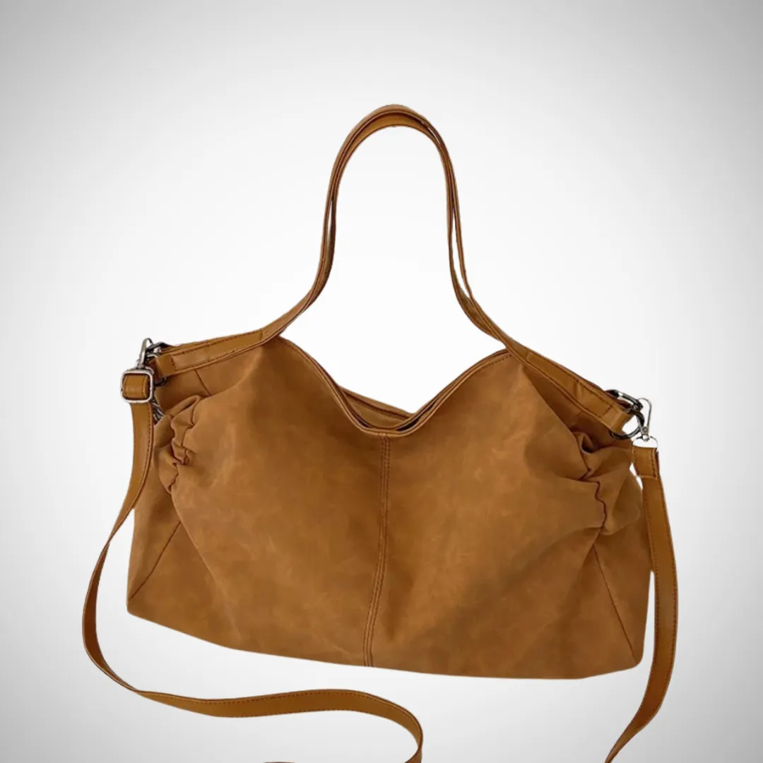 Nerissa Suede Shoulder Bag