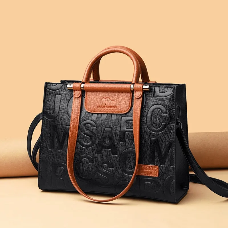 New Ladies Leather Bag, Woman's Handbag. Hot Selling Designer Brand Bags.