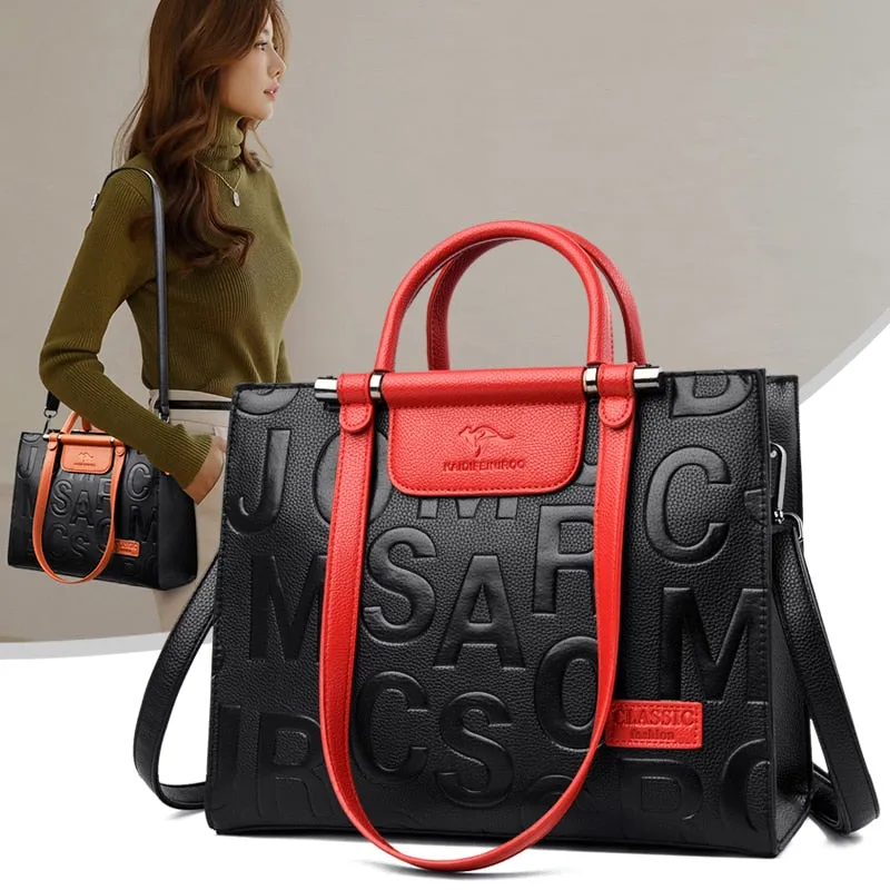 New Ladies Leather Bag, Woman's Handbag. Hot Selling Designer Brand Bags.