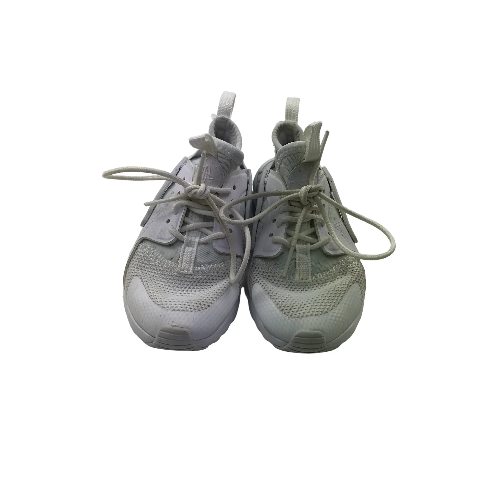 Nike Air Huaranche White Trainers Shoe Size 10.5 junior