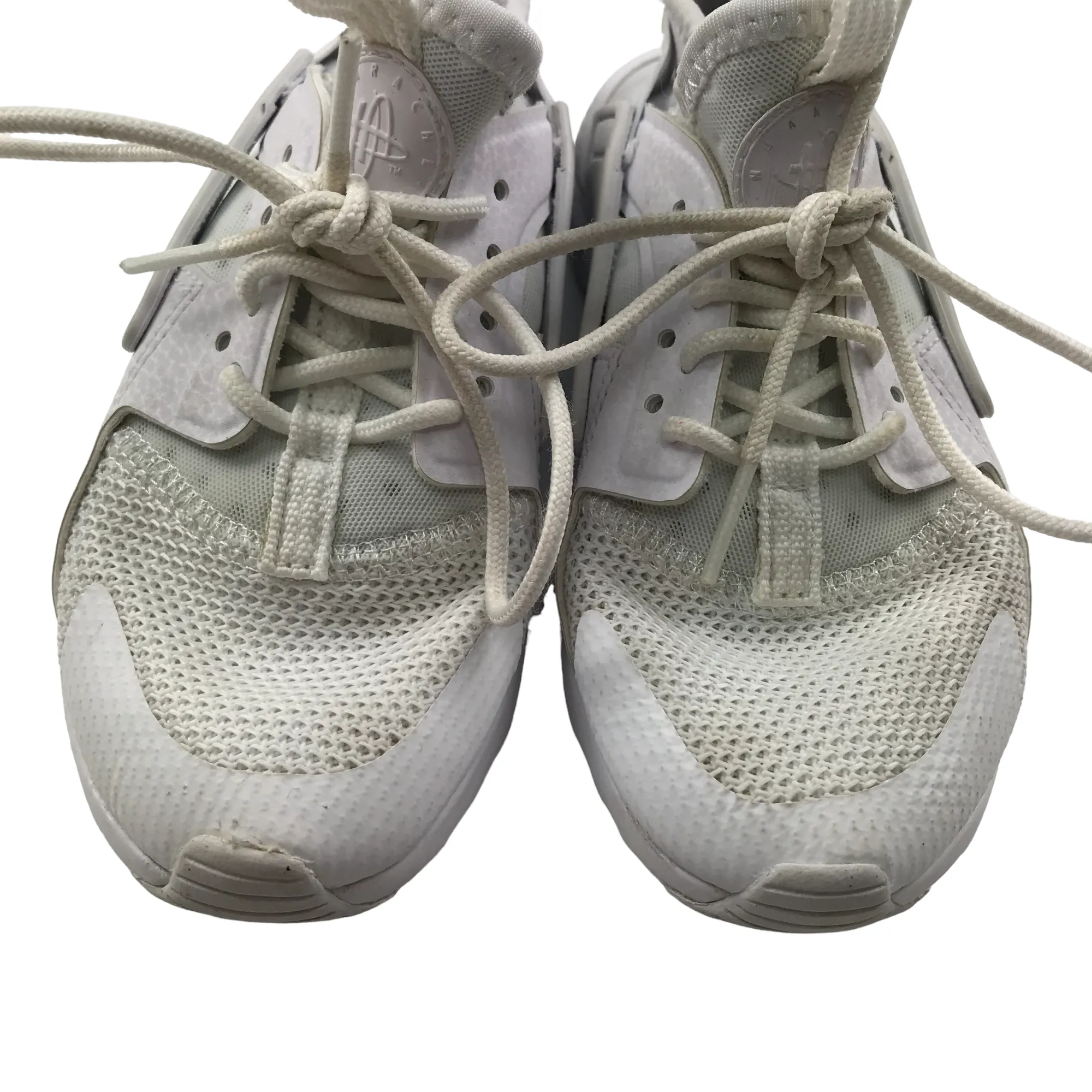 Nike Air Huaranche White Trainers Shoe Size 10.5 junior