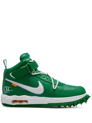 Nike X Off-White Air Force 1 Mid "Pine Green"