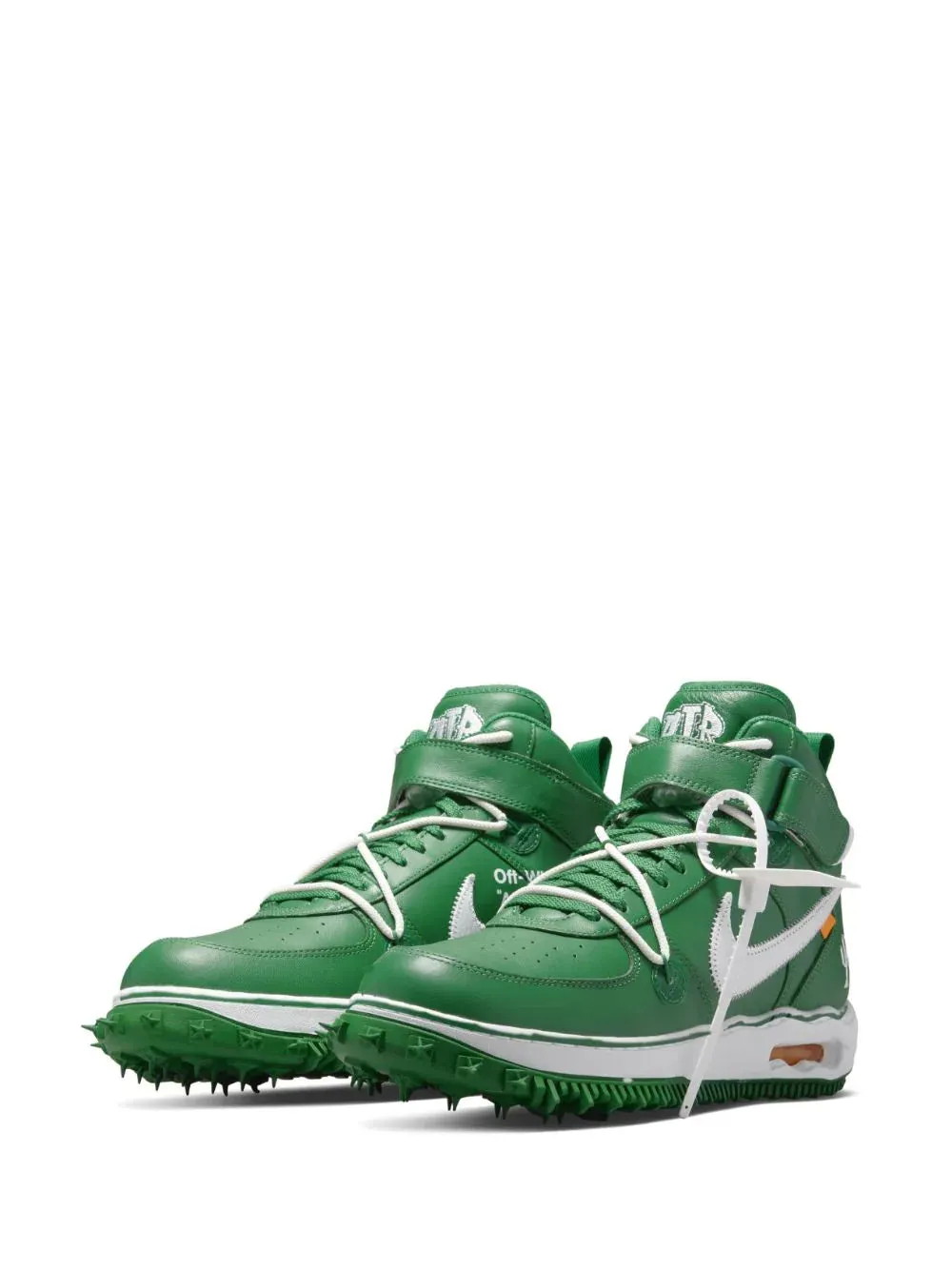 Nike X Off-White Air Force 1 Mid "Pine Green"