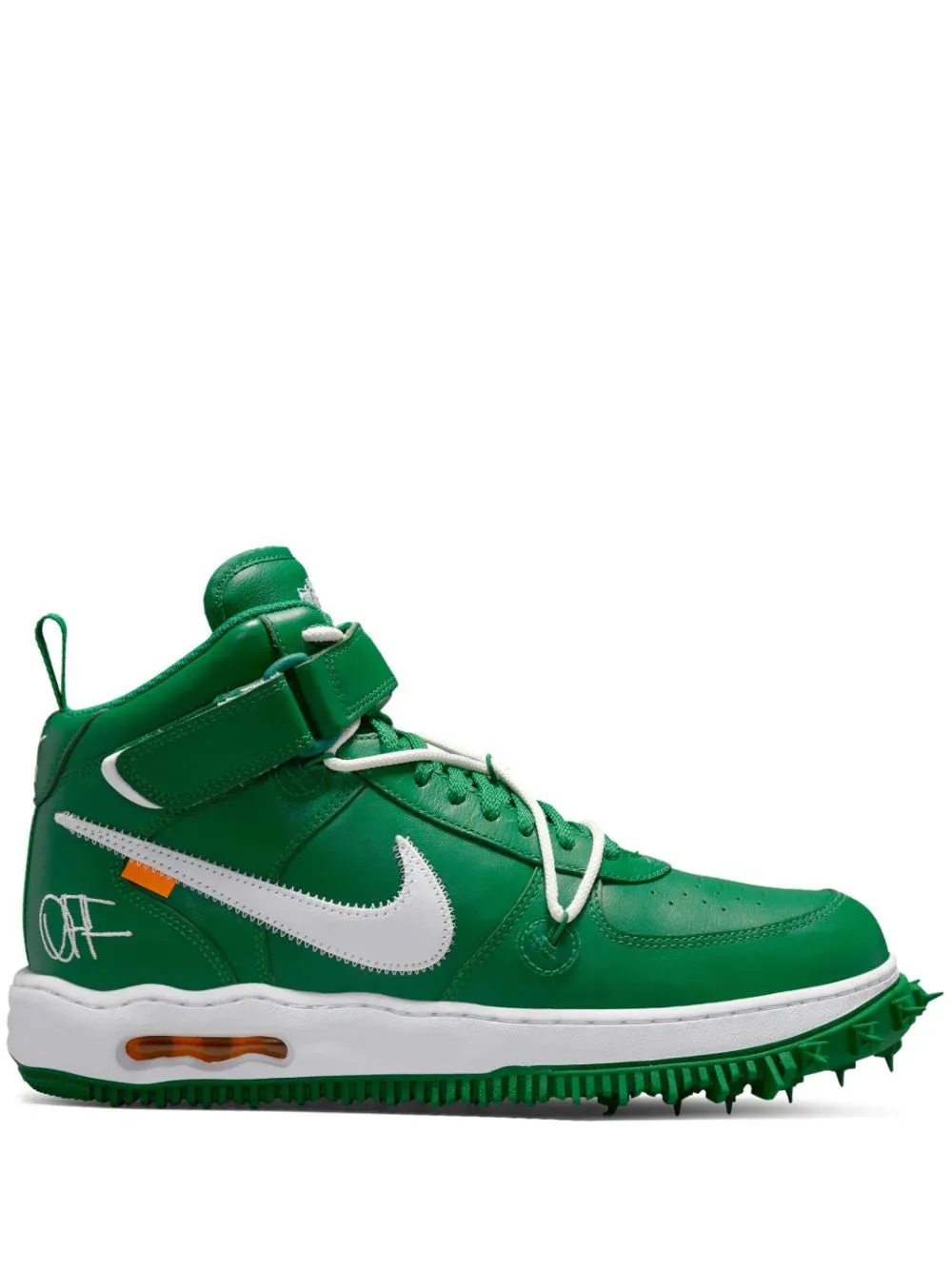 Nike X Off-White Air Force 1 Mid "Pine Green"