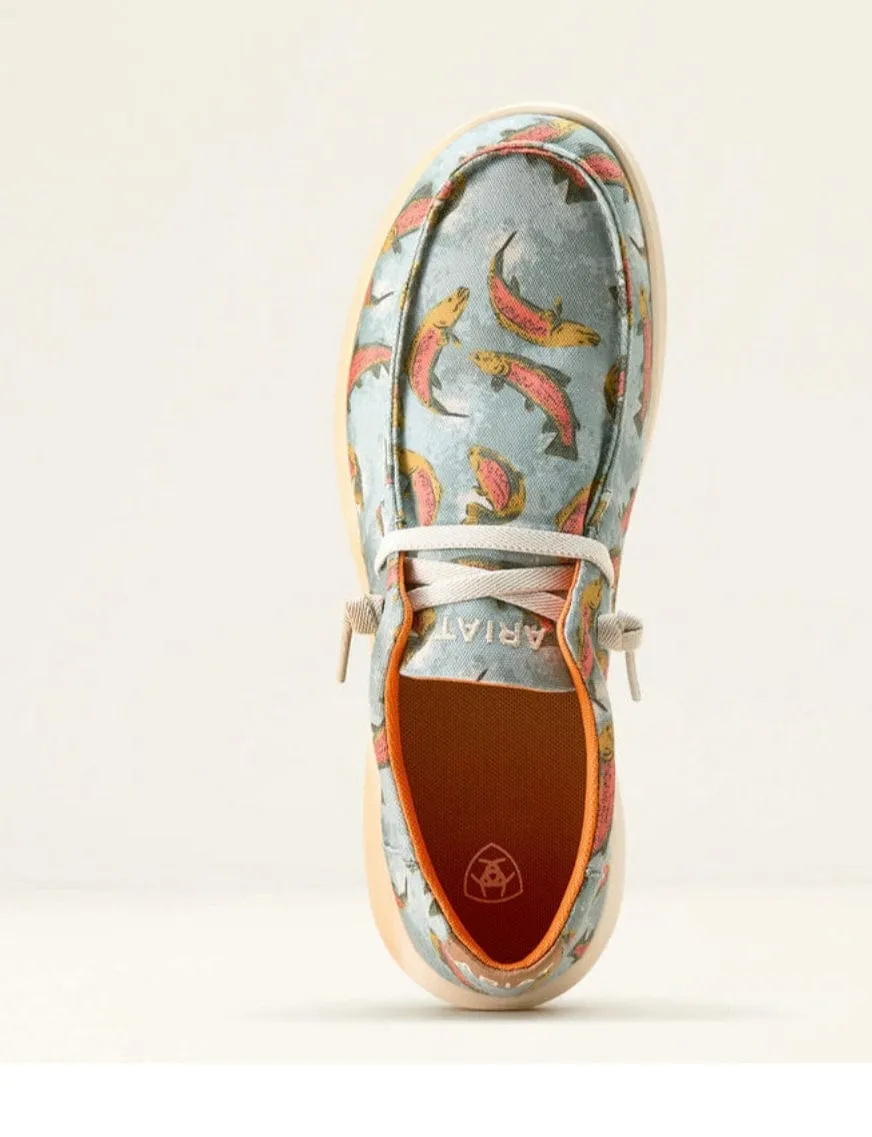 Olive Rainbow Trout Hilo - Mens Shoes