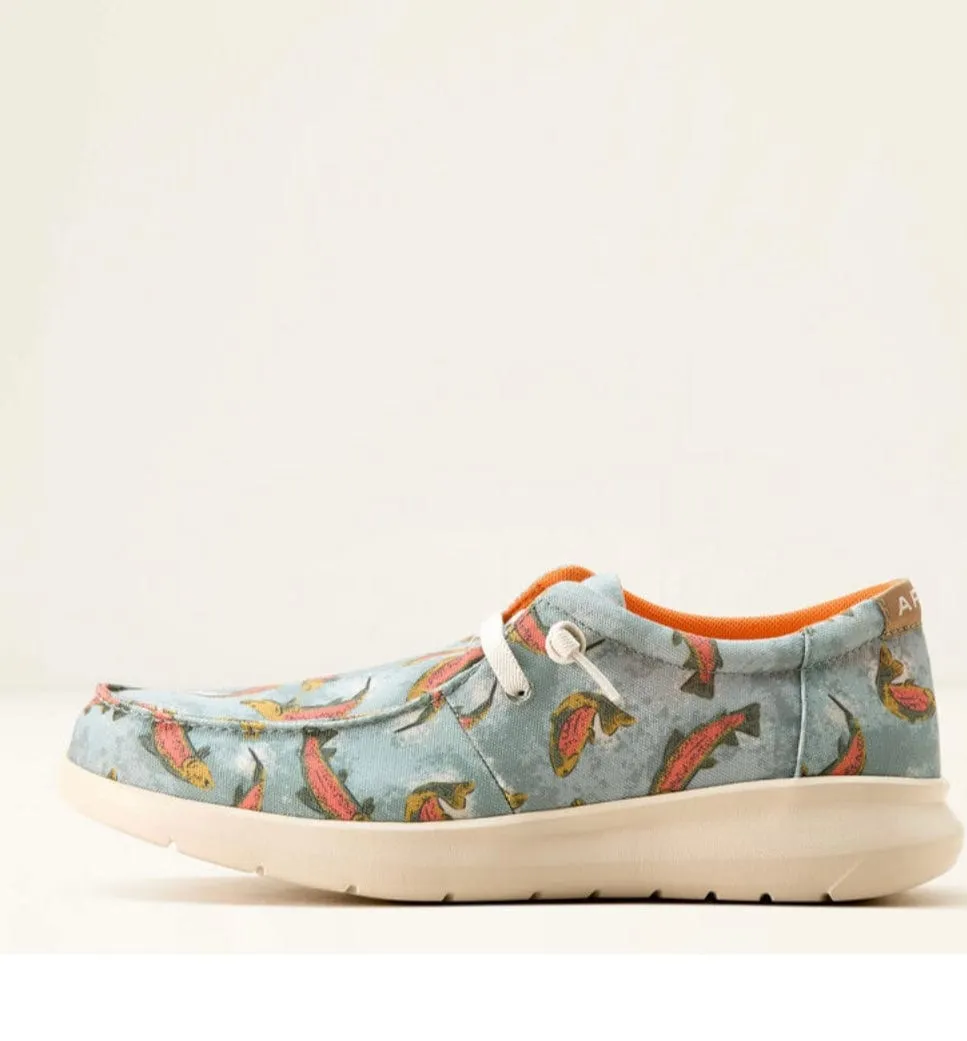 Olive Rainbow Trout Hilo - Mens Shoes
