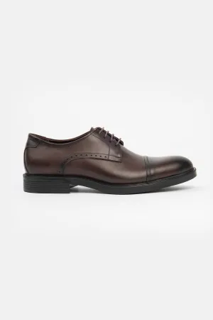 Oxford Brown Leather Shoes