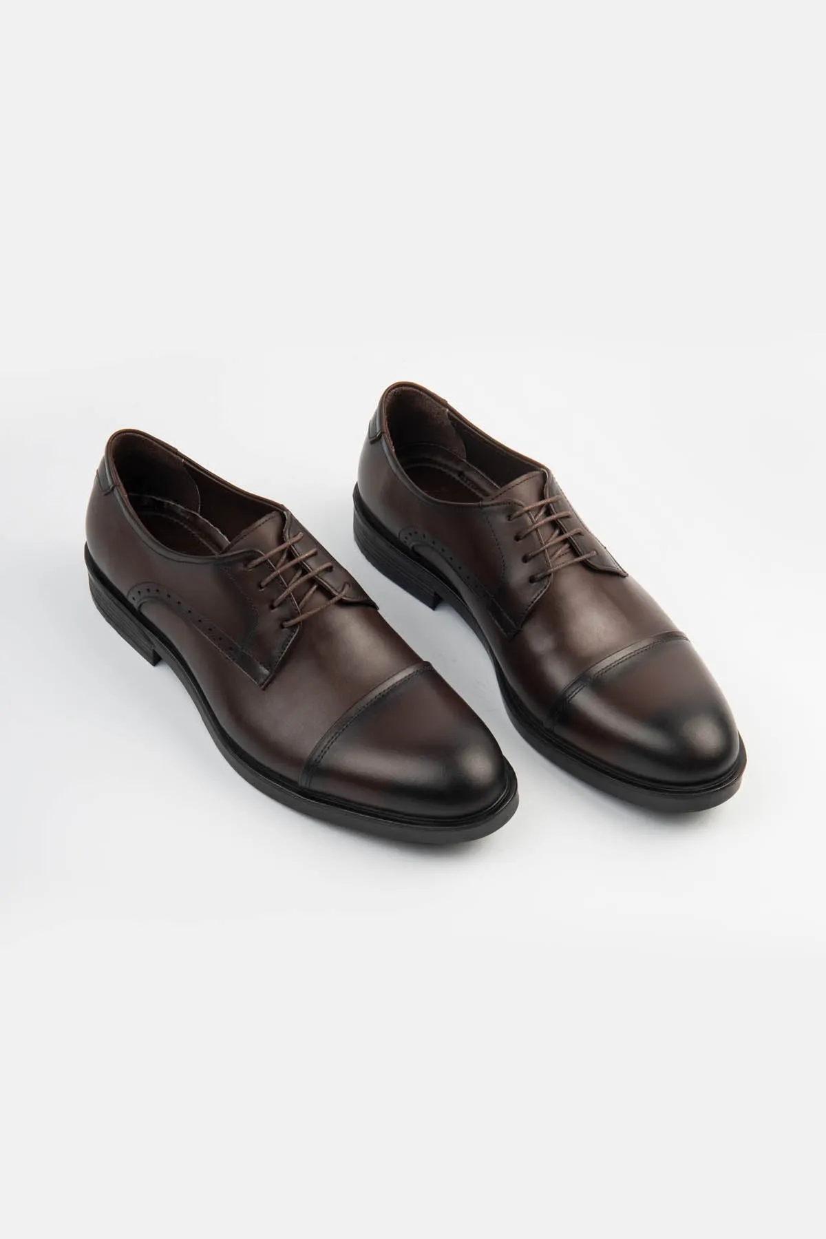 Oxford Brown Leather Shoes