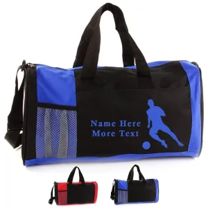 Personalized Kid's Sports Duffel Bag - Soccer