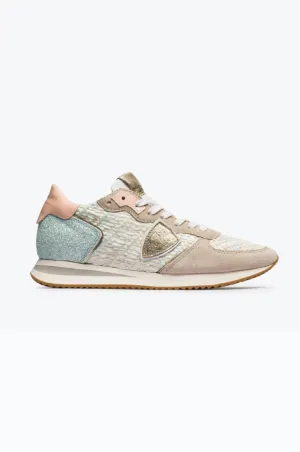PHILIPPE MODEL - TRPX LOW RAFFIA BEIGE EAU