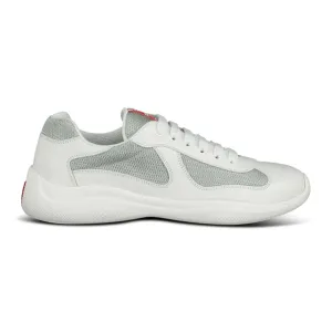 PRADA AMERICAS CUPS MESH TRAINERS WHITE NEW