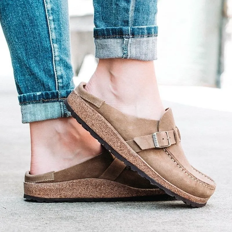 Purpdrank - New  Women Retro Shoes Slip on Mules Ladies Comfort Flats Female New Plus Size 43 Casual Men Summer Flat Clogs Zapatos Mujer