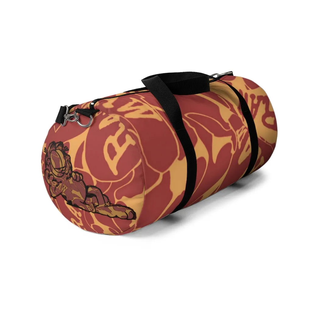 Raw Sushi orange camo Duffel Bag