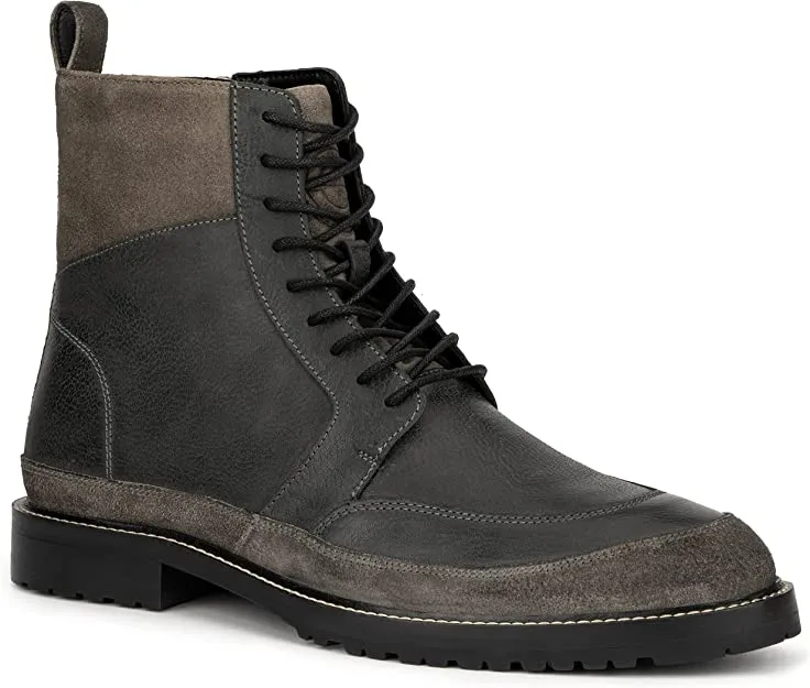 Reserved Footwear Men's Zero  Fashion Motorcycle Casual Boots  Color Black Size 9M
