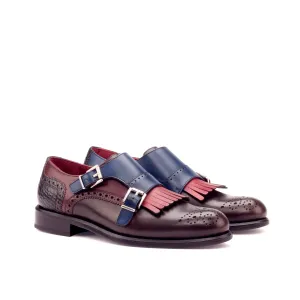 Rosa Kiltie unisex Monk Strap