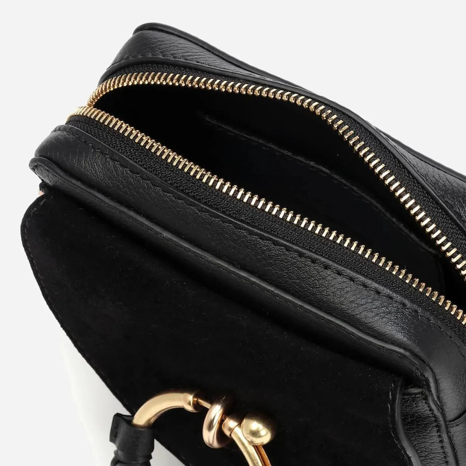 See by Chloé Mini Joan Camera Crossbody Bag Black CHS19SS994330 001