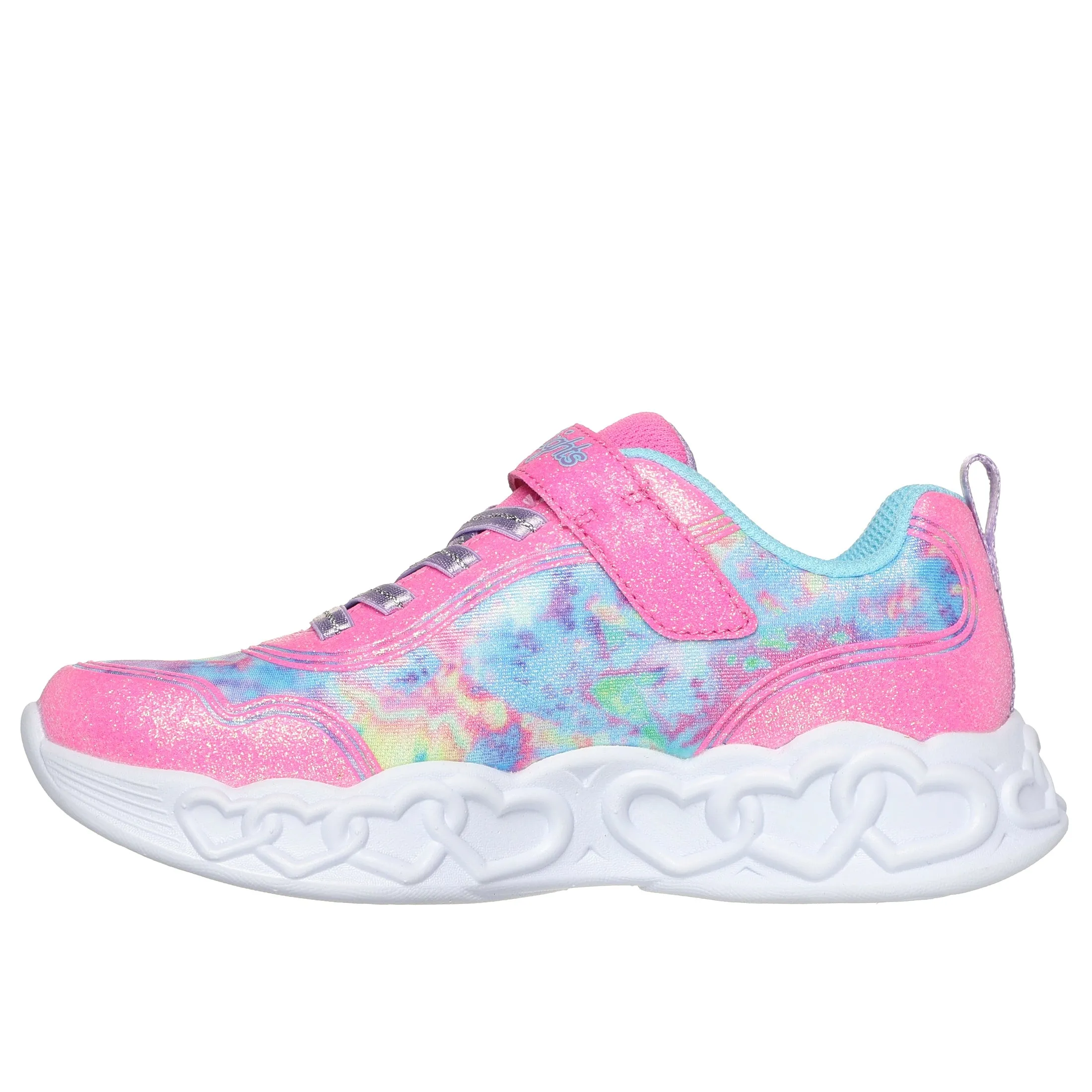 Skechers 303753L INFINITE HEART LIGHTS COLOR LOVIN Pink / Multi