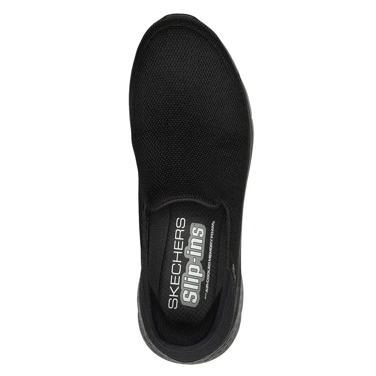 Skechers Men's Gowalk Flex Hands Free Slip-ins Athletic Slip-on Casual Walking Shoes Sneaker, Black, 11.5