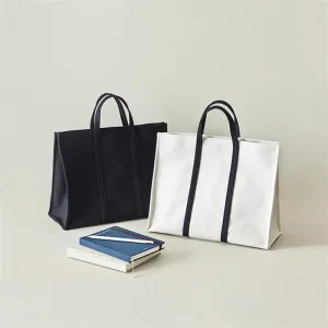 Square Canvas Reusable Shopping Tote Bag