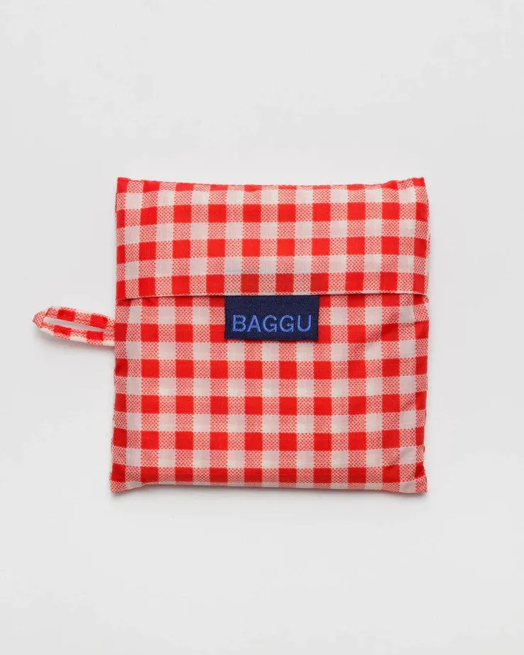 Standard Baggu: Red Gingham