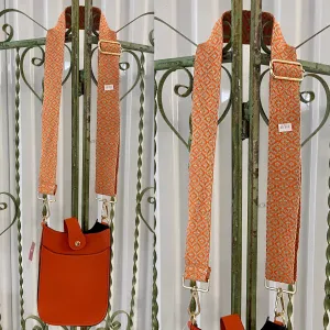 The Orange Adjustable Purse Strap