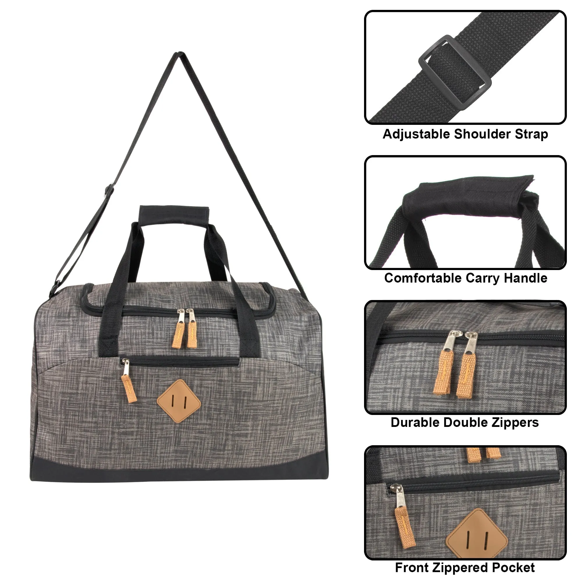 Trailmaker 20 Inch Grey Heather Duffle Bag