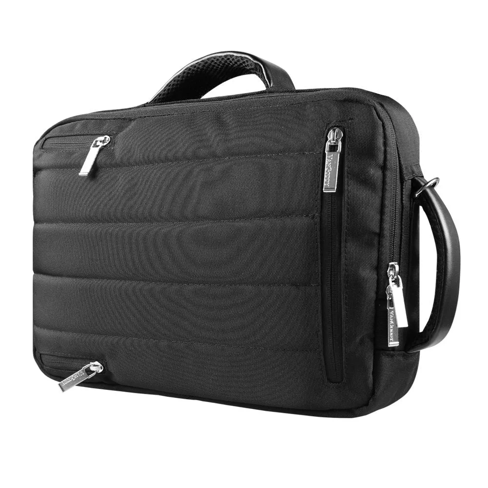Vangoddy Slate 17 Inch Laptop Bag Briefcase Backpack Tote for Lenovo ThinkPad 17, Asus ROG, X751, Dell Inspiron 17, Razer Blade Pro Series 17.3 inch, Black