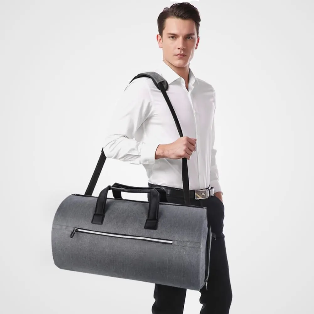 Vbiger Convertible Garment Bag Carry-on Large Duffel Bag Business Travel Bags with Shoulder Strap