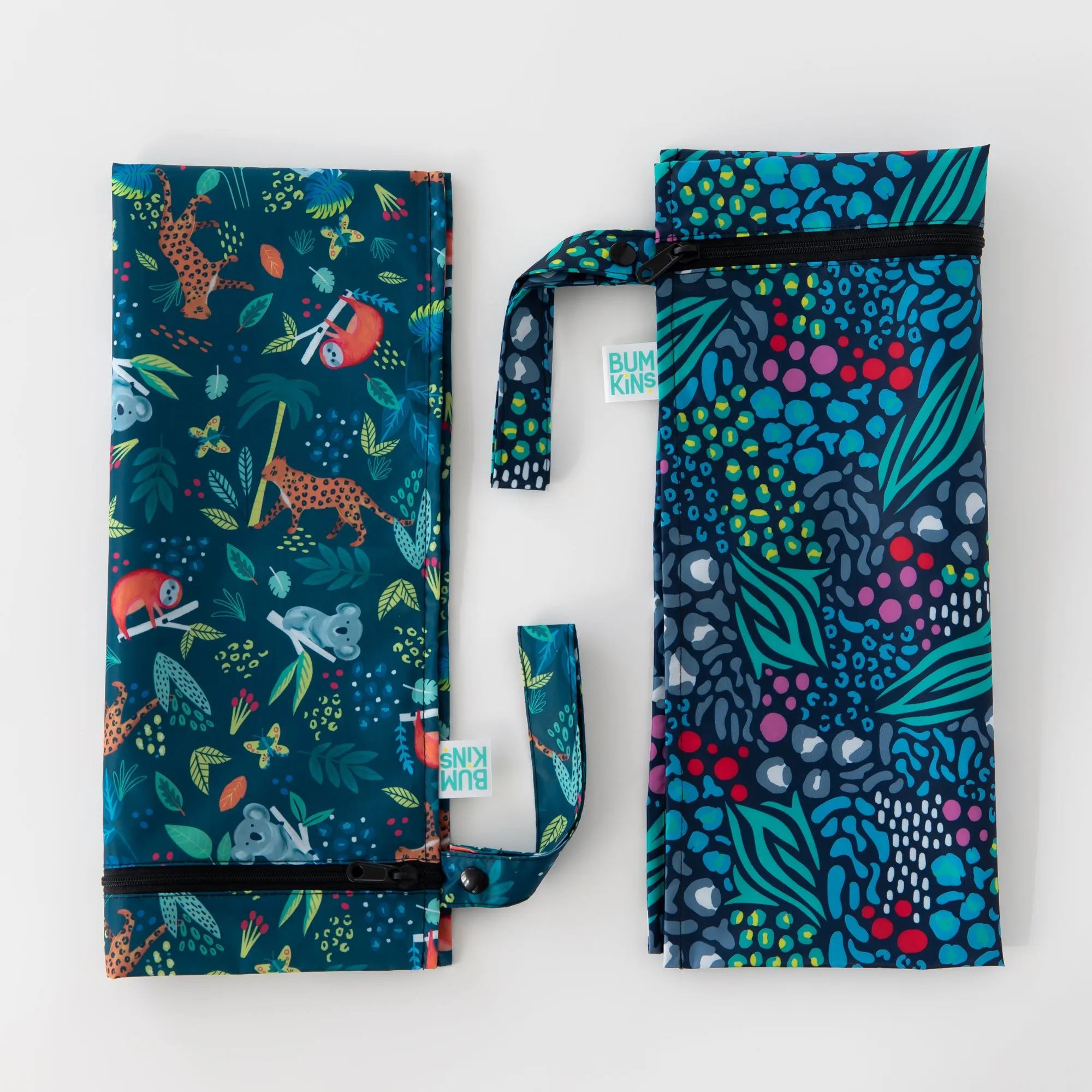 Wet Bag 2 Pack: Jungle   Animal Prints