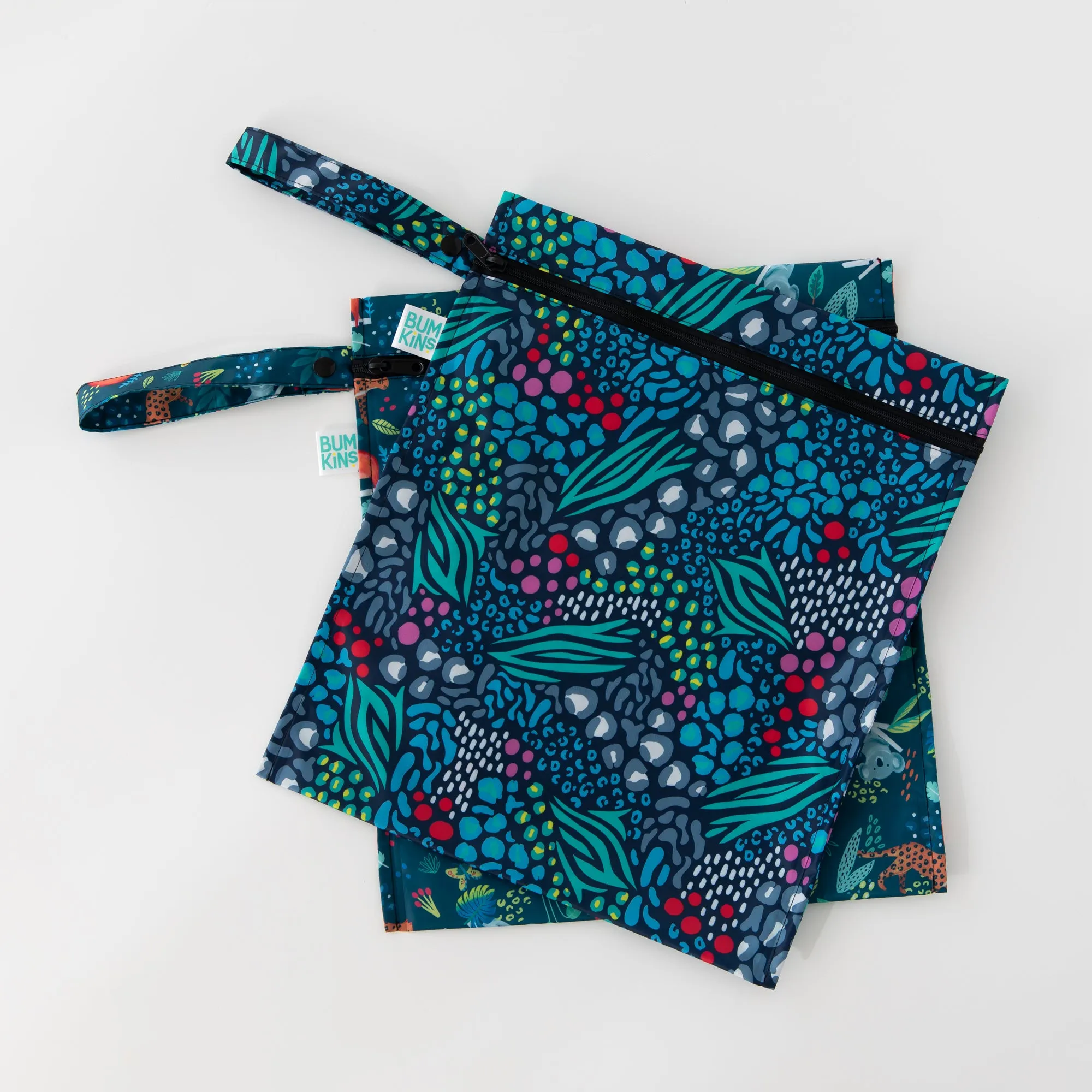 Wet Bag 2 Pack: Jungle   Animal Prints