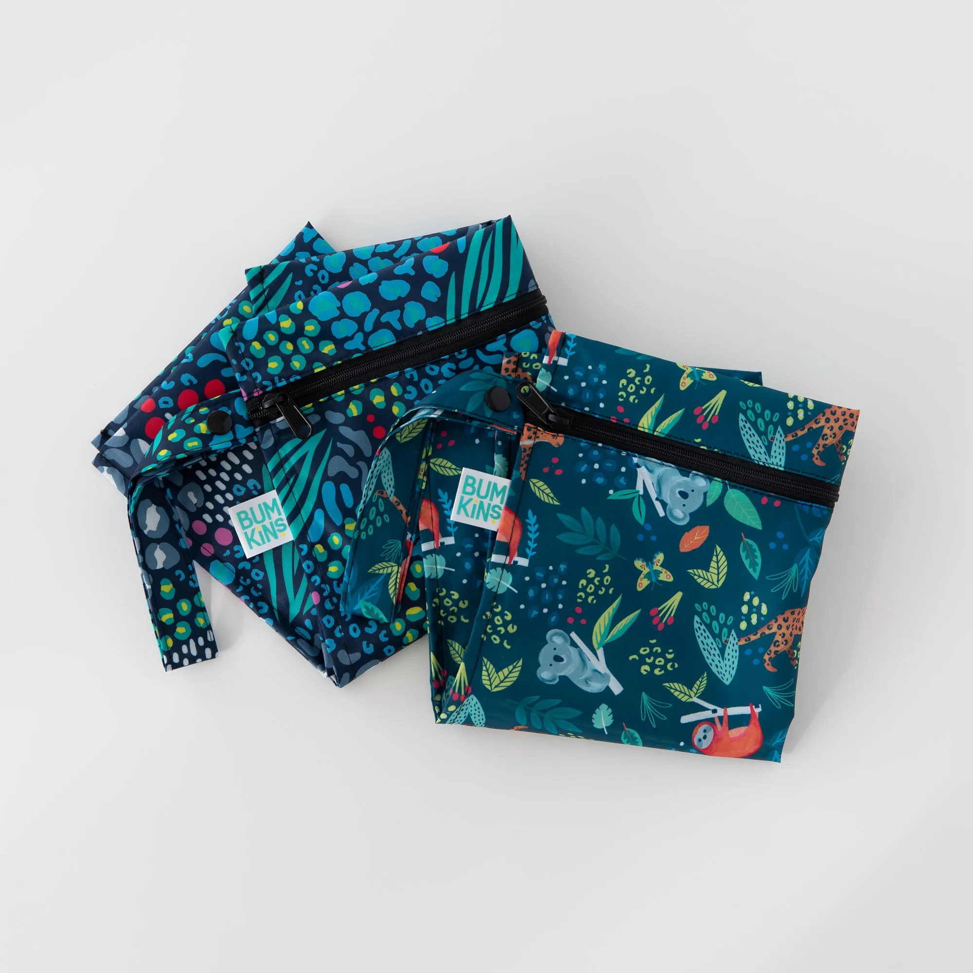 Wet Bag 2 Pack: Jungle   Animal Prints