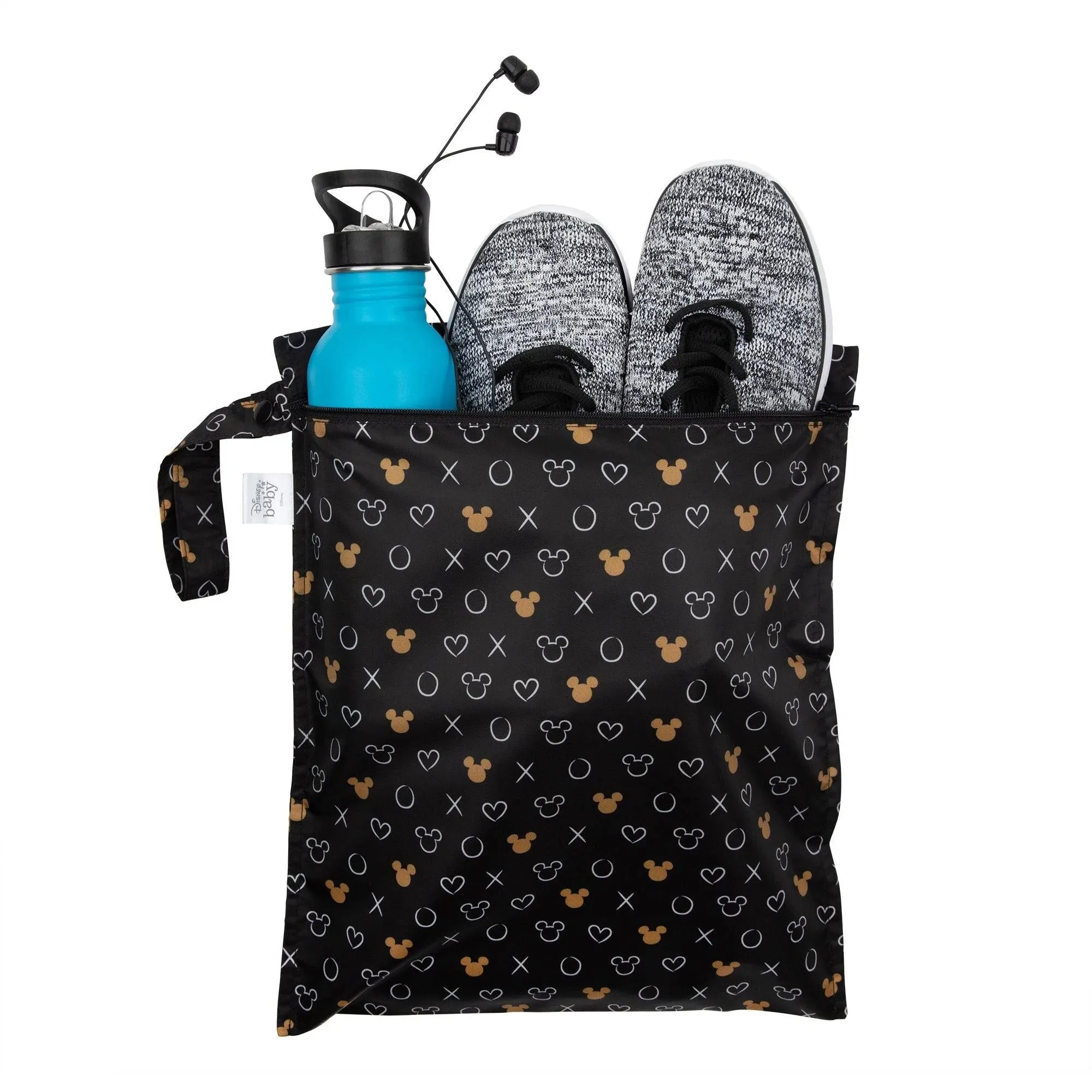 Wet Bag: Minnie Mouse Icon Black   White