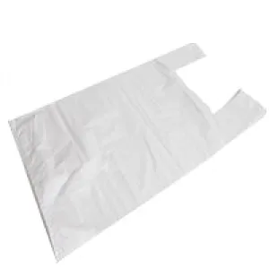 White Carrier Bags Non-Levy